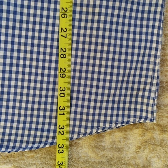 New Galaxy by Harvic Slim Fit Checkered Button Down Shirt 4XL - Picture 13 of 14